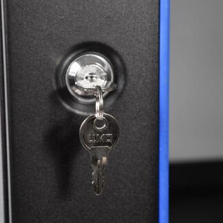 Шкаф коммутационный ШРН-Э-12.500-9005 12U 600х520мм передн. двер. стеклян. несъемн. 50кг черн. ЦМО 1213960