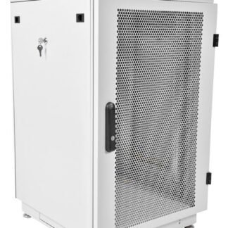 Шкаф коммутационный ШТК-М-18.6.6-4ААА 18U 600х600мм передн. двер. перфорир. задн. двер. стальн. лист 2 боков. панел. ...