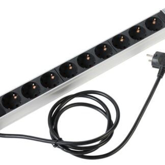 Блок распределения питания R-16-9S-I-440-3 9хSchuko 16А горизонт. 3м Rem 1361976