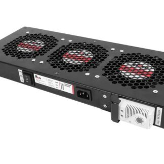 Модуль вентиляторный R-FAN-3T-9005 3 вентилятора с термостатом черн. Rem 1500767