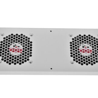 Модуль вентиляторный R-FAN-2TJ-36V-48V 2 вентилятора с термостатом сер. Rem 1500760