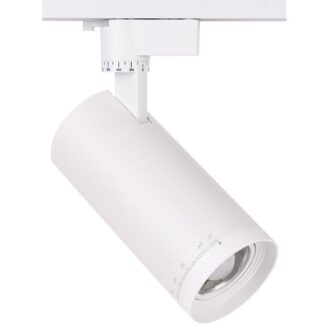Светильник светодиодный трековый PTR 0728 ZOOM 28Вт 3000К IP40 15-60град. WH бел. Pro JazzWay 5034341