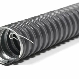 Металлорукав в ПВХ изоляции РЗ-ЦП нг-LS 15 с протяжкой (уп.50м) ГОФРОМАТИК zeta44115