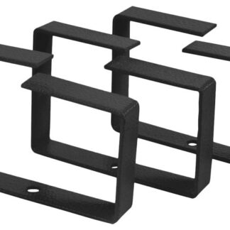 Кольцо организационное MCR-90-BK для укладки кабеля 90х65мм метал. (RAL 9004) черн. Cabeus 8652c