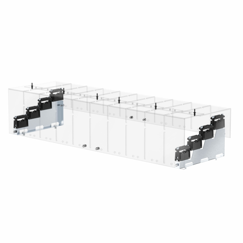 Комплект метизов для сборки главной шинной системы 140мм КЭАЗ 307638