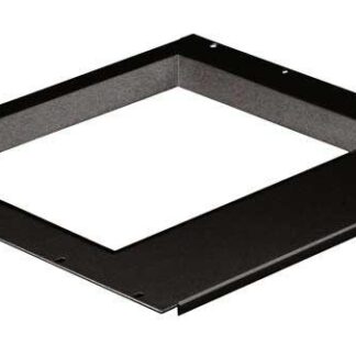 Рамка для монитора 15дюйм монитора (размер окна 285х215мм) для крепления в 19дюйм стойку (RAL 9004) TDP-15-RAL9004 че...