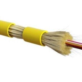 Кабель волоконно-оптический 9/125 (SMF-28 Ultra) одномод. 24 волокна плотное буферное покрытие (tight buffer) для вну...