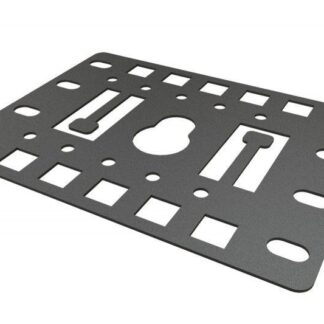 Кронштейн 2U Т-пазы+крепежа "монетка" PMR-2U-TM-RAL9005 черн. (уп.4шт) Hyperline 444559