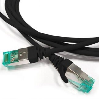 Патч-корд S/FTP экранир. кат. 6a (100% Fluke Component Tested) 30AWG LSZH 1м PC-LPT-SFTP-RJ45-RJ45-C6A-1M-LSZH-BK чер...