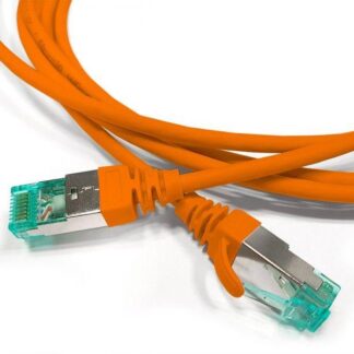 Патч-корд S/FTP экранир. кат. 6a (100% Fluke Component Tested) 30AWG LSZH 3м PC-LPT-SFTP-RJ45-RJ45-C6A-3M-LSZH-OR ора...