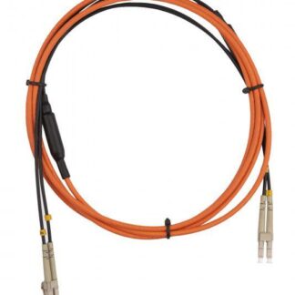 Патч-корд волоконно-оптический (шнур) MM 50/125 LC-LC dupleх LSZH 2м бронир. FC-AWS1/D-50-LC/PR-LC/PR-H-2M-LSZH-OR Hy...