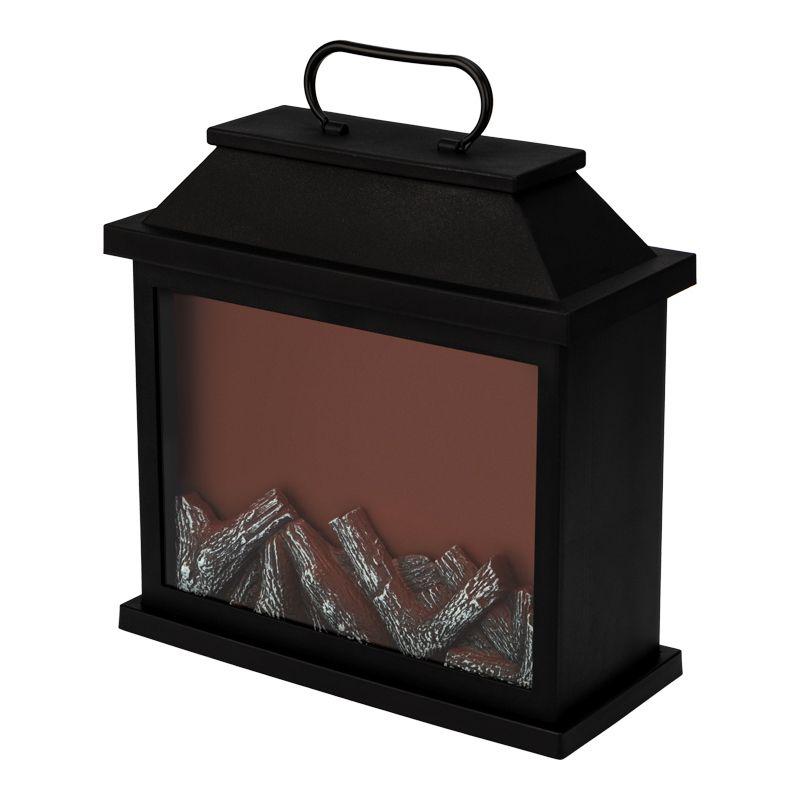 Камин светодиодный "Авангард" 30х13х30см 4LED 5Вт 5В IP20 эффект живого огня USB и элементы питания 3хC (не в компл.)...