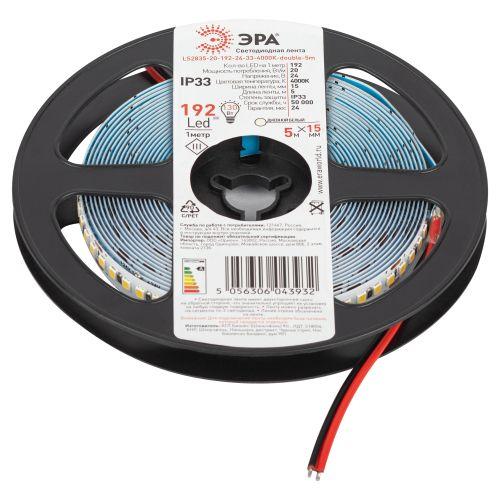 Лента светодиодная LS2835-20-192-24-33-4000К-double-5m (уп.5м) ЭРА Б0043103
