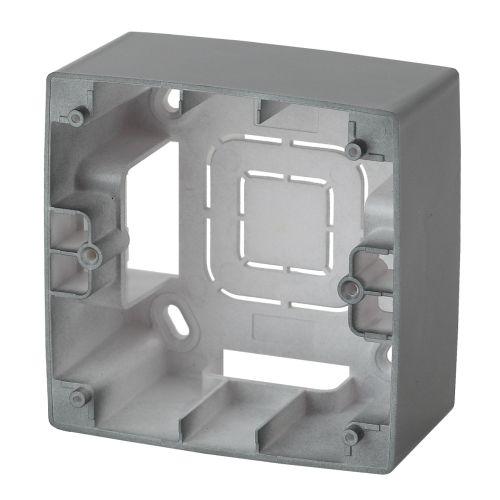 Коробка наклад. монтажа 1 пост Эра12 графит 12-6101-12 ЭРА Б0043166