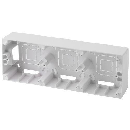 Коробка наклад. монтажа 3 поста Эра12 бел. 12-6103-01 ЭРА Б0043180