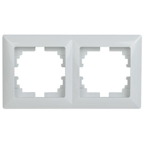 Рамка 2-м СП Solo бел. 4-502-01 Intro Б0043410
