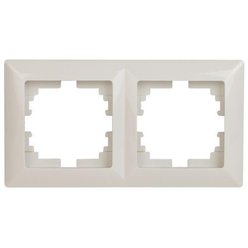 Рамка 2-м СП Solo сл.кость 4-502-02 Intro Б0043411