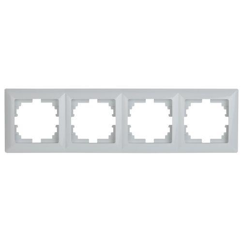 Рамка 4-м СП Solo бел. 4-504-01 Intro Б0043424