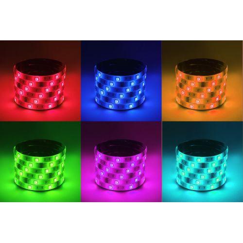 Лента светодиодная LS5050-7.2-30-12-RGB-IP65-2year-5m KU-5050AD-30D-RGB разноцвет. (уп.5м) Эра Б0044121