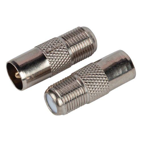 Переходник Simple RS-A01 гнездо F-штекер ЭРА Б0048288