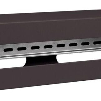 Панель электрораспределительная 3U с DIN-рейкой черн. ITK EDP05-3U22M