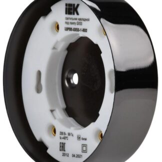 Светильник накладной под лампу GX53 черн. IEK LUPB0-GX53-1-K02