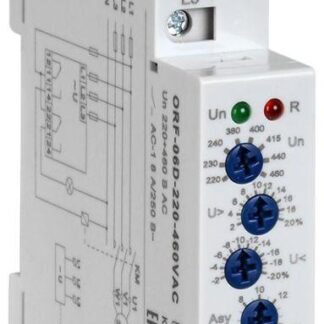 Реле фаз ORF-06D 3ф 2 конт. 220-460В AC ONI ORF-06D-220-460VAC