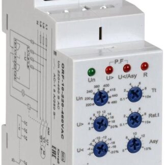 Реле фаз ORF-10 3ф 2 конт. 220-460В AC ONI ORF-10-220-460VAC